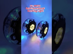 Compact LED Warning Light Rated Voltage 3.7V Charging Time 3hrs -40 60 Degree