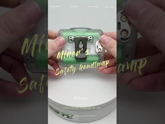 Rechargeable Underground Miners Lamp 15000Lux Coal Miner Digital Cordless Mining Working Light 6.8Ah