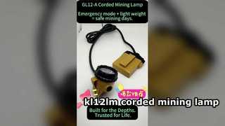 KL12lm Corded Cap Lamp 250000 Lux Brightness