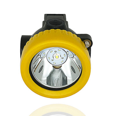 Lámparas de tapa de minería recargables sin cables ligeras 5000lux 3.7V 2.6Ah IP67
