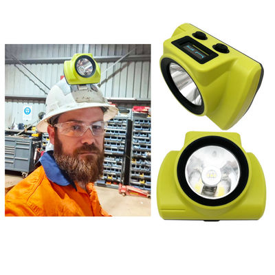 Lámpara de tapa de minería LED sin cable 385LUM 25000LUX para la seguridad de los mineros de carbón