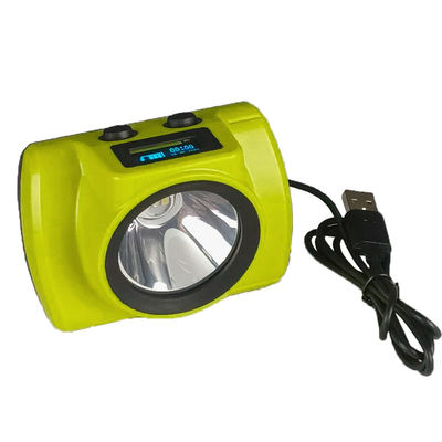 25000lux Luces de minería de carbón Luz de alta intensidad 6.8Ah 385lum 3.7V LED impermeable IP68