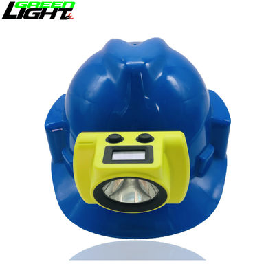 Seguridad lámpara de cabeza de mineros LED con pantalla OLED 20000lux resistente al agua IP68