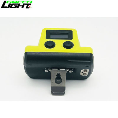 Safety LED Miners Head Lamp With OLED Display 20000lux Waterproof IP68