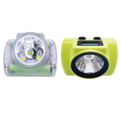 2.96W Rechargeable Mining Headlamp , 25000lux Underground Mining Lamp