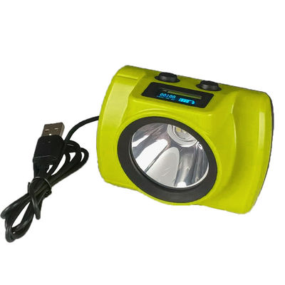 20000lux 6800mah Lámpara de seguridad para minería, GLC-6S IP68 Lámpara de casco para mineros LED