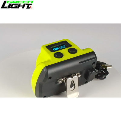 Lámpara portátil de minería LED, 25000 luces Lámpara de minería subterránea con cargador de cuna