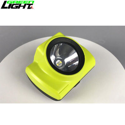 Lámpara de minería de seguridad IP68 impermeable, 3.7V Casco Luz de minería recargable