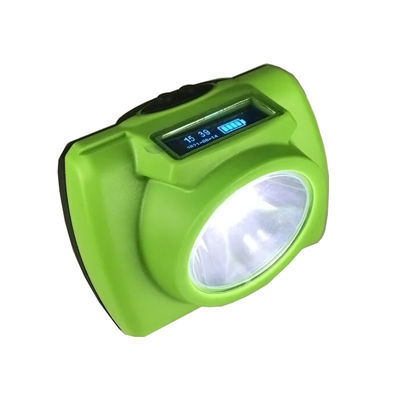 Antiexplosión Recargable Mineros delantero para sombrero duro 15000lux Cordless