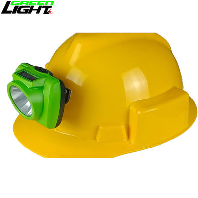3.7V Lámparas de tapa de minería de carbón, 15000lux 232 lumens lámpara de tapa de minería LED