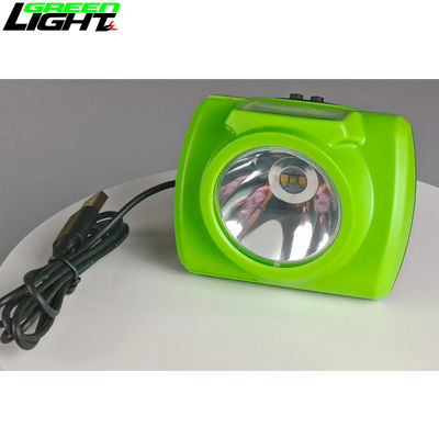 Lámparas de tapa de minería recargables inalámbricas GLC-6 3.7V 6.8Ah Batería de litio de 480mA