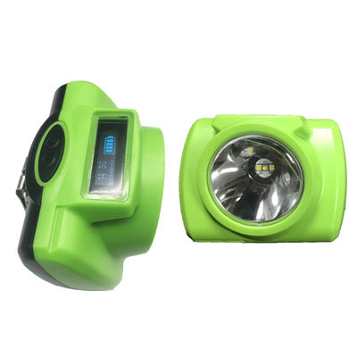 Lámparas de minería de LED de 15000Lux ABS IP68 a prueba de agua 6.8Ah recargable