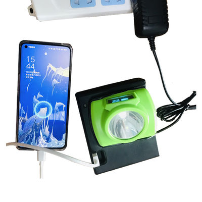 Lámparas de minería de LED de 15000Lux ABS IP68 a prueba de agua 6.8Ah recargable
