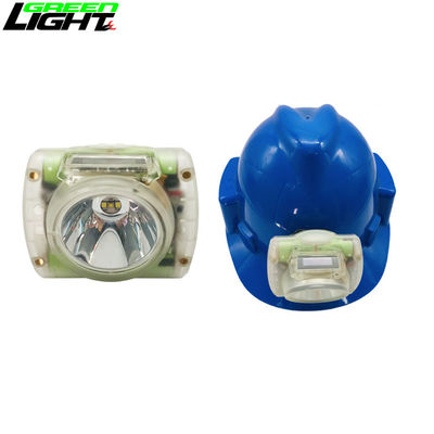 Lámparas de tapa de minería recargables IP68 impermeables 15000Lux para mineros subterráneos