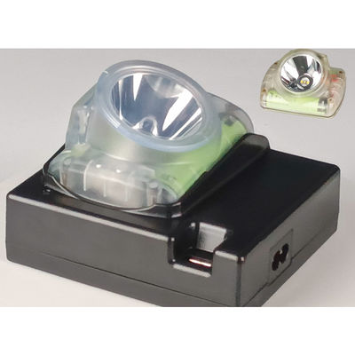 Lámparas de minería LED con tapa sin cable con clip trasero ajustable 15000 Lux recargable