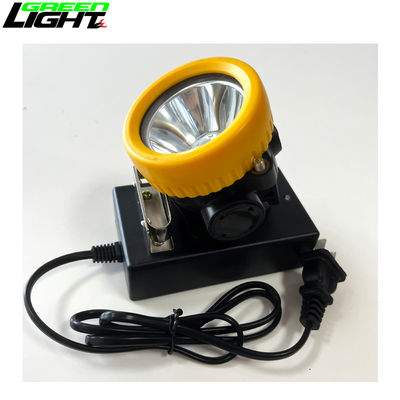 2.8Ah Lámpara de tapa inalámbrica subterránea Seguridad recargable para mineros 5000lux 3.7V
