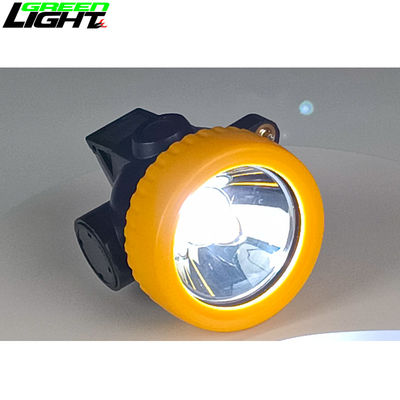 Underground Cordless Mining Cap Lamp 0.74W Explosion Proof For Miners Helmet