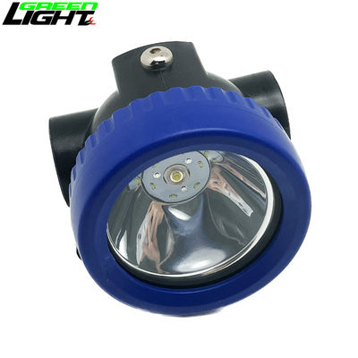 Industrial Lightweight LED Miners Cap Lamp Small Safety 5000lux 2.8ah