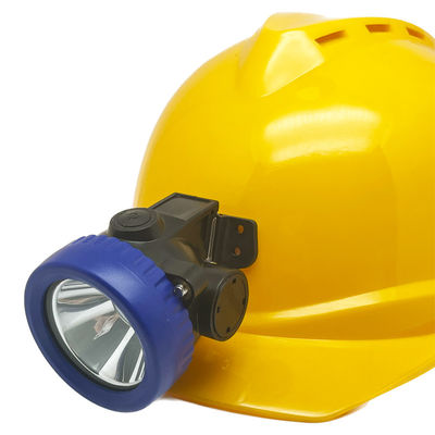 5000lux LED Mining Cap Lights , Waterproof IP68 Mining Hard Hat Lights