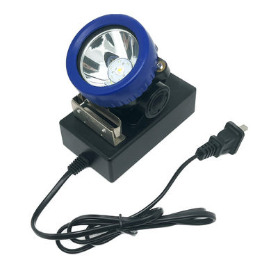 T2 Luz del casco del minero de carbón, lámpara de seguridad de mineros sin cables recargable LED
