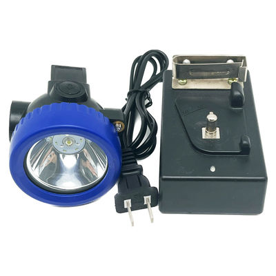 T2 Luz del casco del minero de carbón, lámpara de seguridad de mineros sin cables recargable LED