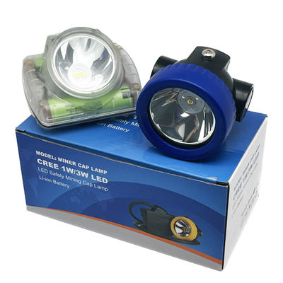 Lámpara de cabeza de mineros portátil sin cable LED inalámbrica 2.6Ah 5000lux 96lm