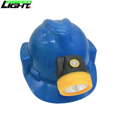 2.8AH LED Mining Cap luces de seguridad recargable ligero 10000 Lux 3.7V