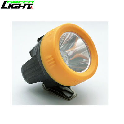 2.8AH LED Mining Cap luces de seguridad recargable ligero 10000 Lux 3.7V