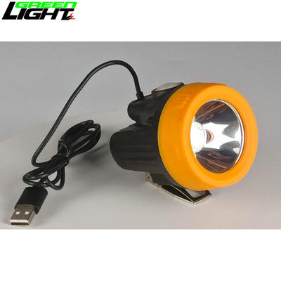Lámpara de tapa de minería de carga USB, 10000 LUX GL2.5-C Lámpara de minería a prueba de explosión