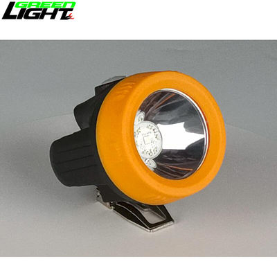 Lámpara de casco de seguridad recargable para mineros de carbón