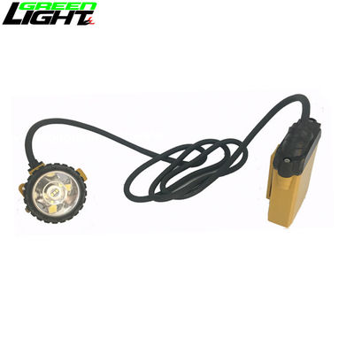 22 horas Lámparas de tapa de minería subterránea con cable LED 385lum IP68 a prueba de agua