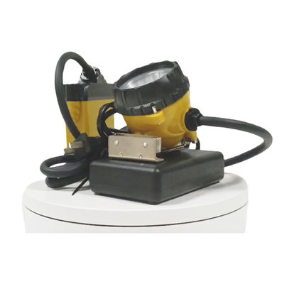IP68 3.7V LED Mining Lamps With Cable Rechargeable Battery 25000lux Headlamp