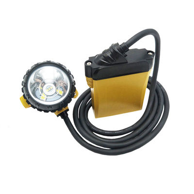 25000 Lux Lámpara de cabeza de mineros LED con cable antiexplosivo con función de advertencia