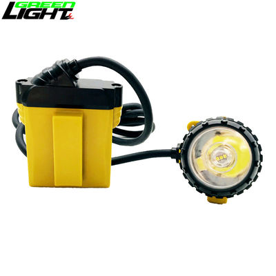 Lámparas de sombrero duro para minería de carbón subterránea 3W 25000 Lux Cables impermeables IP68