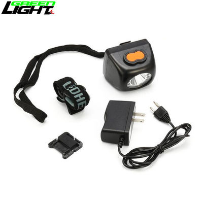 Lámpara de sombrero a prueba de explosión para mineros de carbón, luz de minería LED inalámbrica de 1.3W 3.7V 4.5Ah