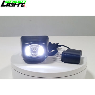 Lámpara de sombrero a prueba de explosión para mineros de carbón, luz de minería LED inalámbrica de 1.3W 3.7V 4.5Ah