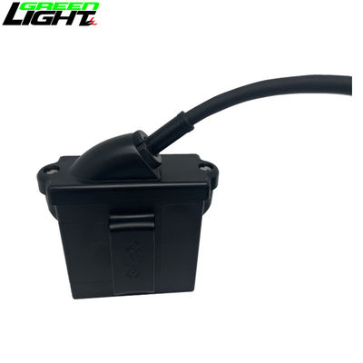 IP67 Lámpara de tapa de minería LED, 10000 Lux 3.7V Lámpara de minería subterránea con cable