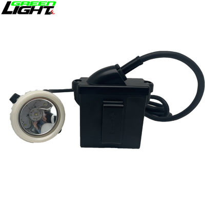 IP67 resistente al agua lámparas de seguridad de tapa de minería subterránea 6.6 Ah 10000 Lux