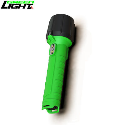 Luz de linterna a prueba de explosión 6.4 Ah 6000lux IP68 a prueba de agua con SOS