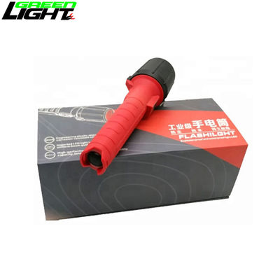 Lámpara de lujo a prueba de explosión con linterna recargable 6400 MAh 18000lux 3W para minería