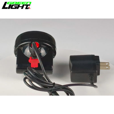 Lightweight Cordless Mining Cap Lamp For Miners IP67 4000LUX 3.7V 0.65W 2.8Ah