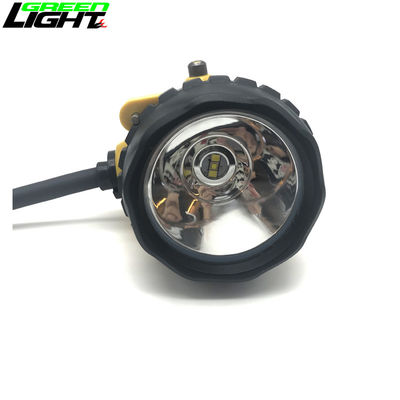 Lámpara de tapa de minería CE LED Subterránea 15000Lux Para minero de carbón KL5M Cordado
