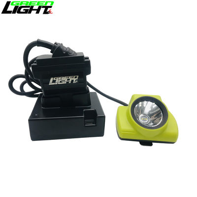 Corded LED Mining Hard Hat Lights GLD-6 With Charger 25000lux Rechargeable