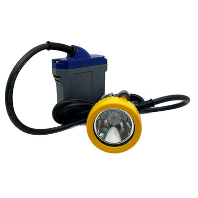 Tiempo de trabajo continuo 13-16 horas lámpara de tapa de mineros LED con cable 15000lux 1.67W 3.7V