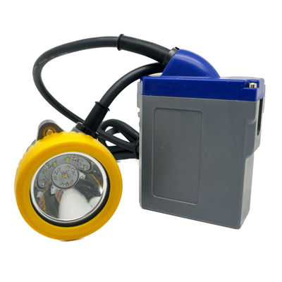 Tiempo de trabajo continuo 13-16 horas lámpara de tapa de mineros LED con cable 15000lux 1.67W 3.7V