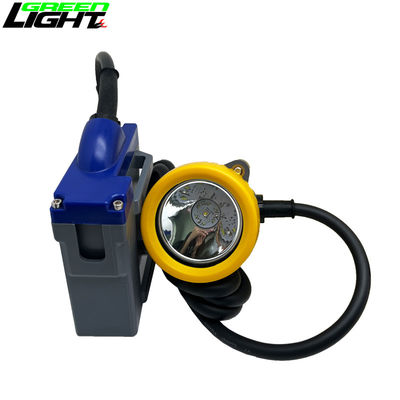 GLT-7C Luces de tapa de minería 6.6Ah Batería recargable 15000Lux Bajo tierra lámpara delantera de mineros con cable