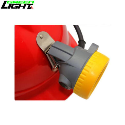 216 Lum Lámpara de minería recargable con 1 luz principal 2 luces auxiliares 420g IP68