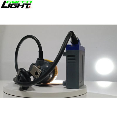 Lámparas de tapa de minería recargables IP67 a prueba de agua 1.67W 420g 15000lux