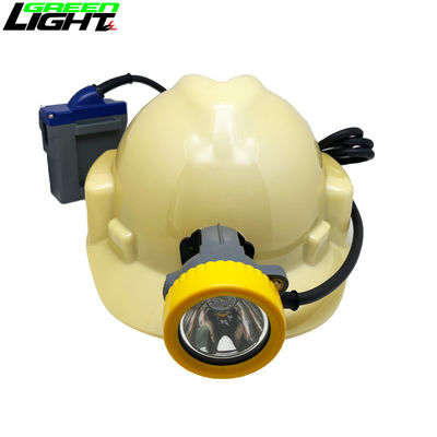 216 Lum Lámpara de minería recargable con 1 luz principal 2 luces auxiliares 420g IP68