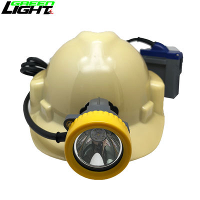 Lámparas de tapa de minería recargables IP67 a prueba de agua 1.67W 420g 15000lux